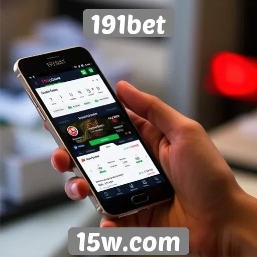 Funcionalidades do aplicativo móvel do 191bet