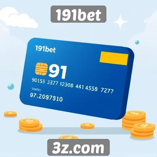 Métodos de pagamento aceitos no site 191bet