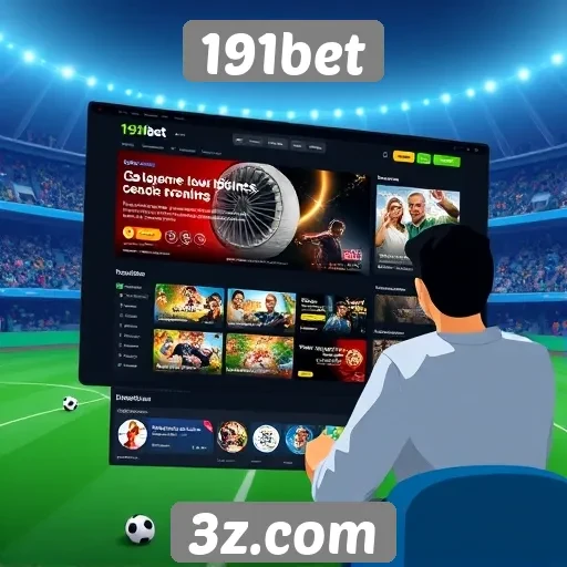 Experiência do usuário no site da 191bet